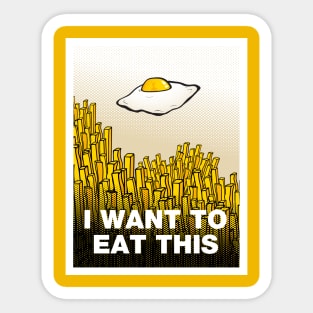 Egg-Files Sticker